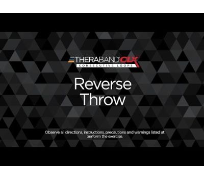 Reverse Throw Ending Position with TheraBand CLX