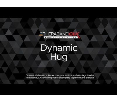 Dynamic Hug Ending Position with TheraBand CLX