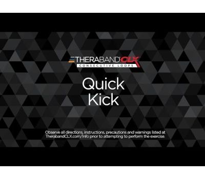 Quick Kick Alternate Ending Position with TheraBand CLX