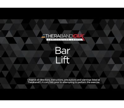 Bar Lift Ending Position with TheraBand CLX
